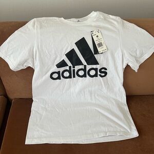 Adidas Men's White T-Shirt